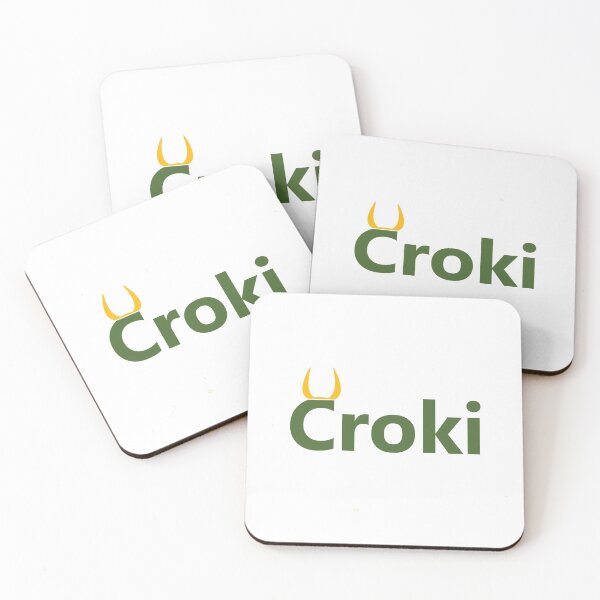 Item preview, Croki green text base design designed and sold by Babadollcraft.