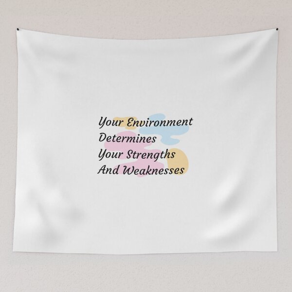 Item preview, Your Environment Determines Your Strengths And Weaknesses designed and sold by minynature.