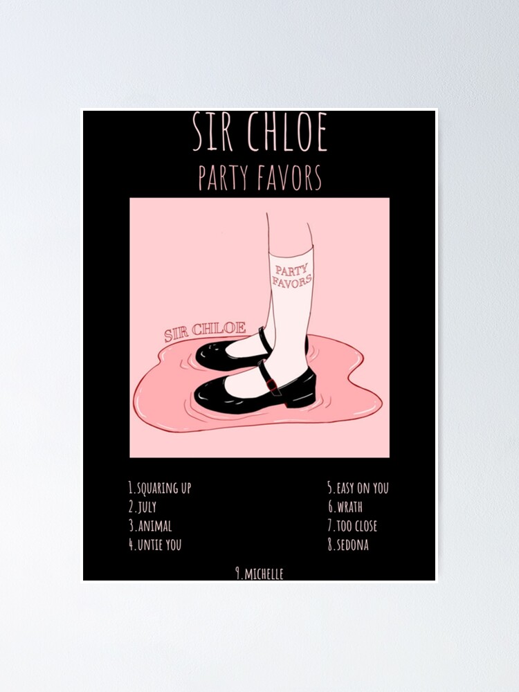 "Sir Chloe Party Favors Album TRACKLIST Logo Gift For Men and Women
