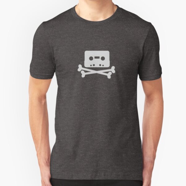 Home Taping Is Killing Music Logo Slim Fit T-Shirt