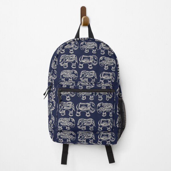 Item preview, Indian Elephant - Indigo designed and sold by Anjana Mistry.