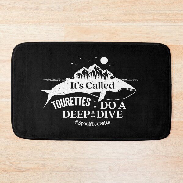 Item preview, It’s Called Tourettes Do A Deep Dive, Tourette Syndrome Awareness (whale) designed and sold by MJDezigns.