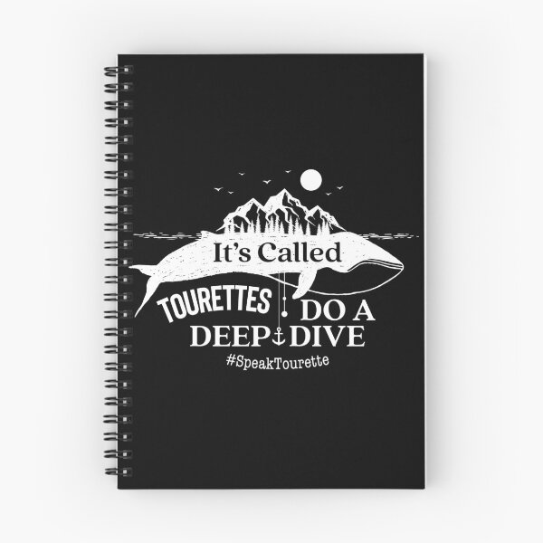 Item preview, It’s Called Tourettes Do A Deep Dive, Tourette Syndrome Awareness (whale) designed and sold by MJDezigns.