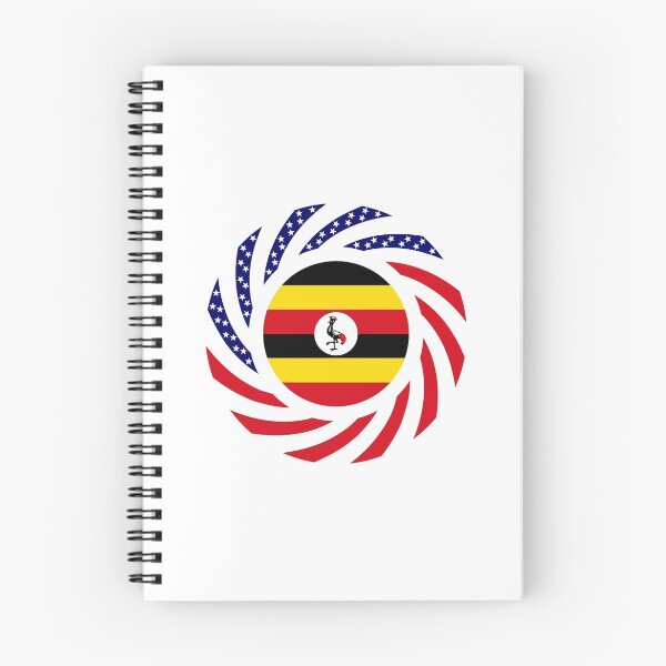 Item preview, Ugandan American Multinational Patriot Flag Series designed and sold by Carbon-Fibre Media.