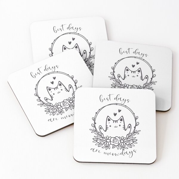 Item preview, Best days are meowdays designed and sold by FunnyChameleon.