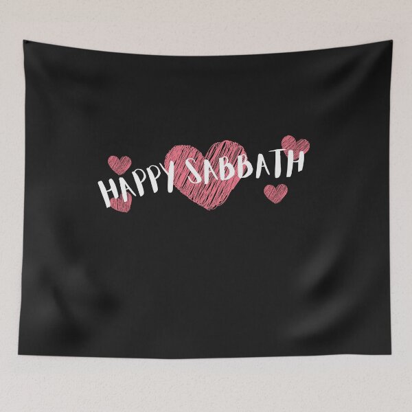 Item preview, Happy Sabbath (Shabbat Shalom) with LOOOTS of love for Seventh Day Adventists designed and sold by Just Christianity.