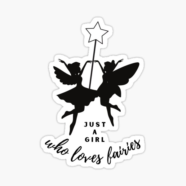 Item preview, Just A Girl Who Loves Fairies, Christmas girl, merry Christmas  designed and sold by haminha.