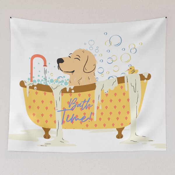 Item preview, Bath Dog designed and sold by UnlimitedLife.