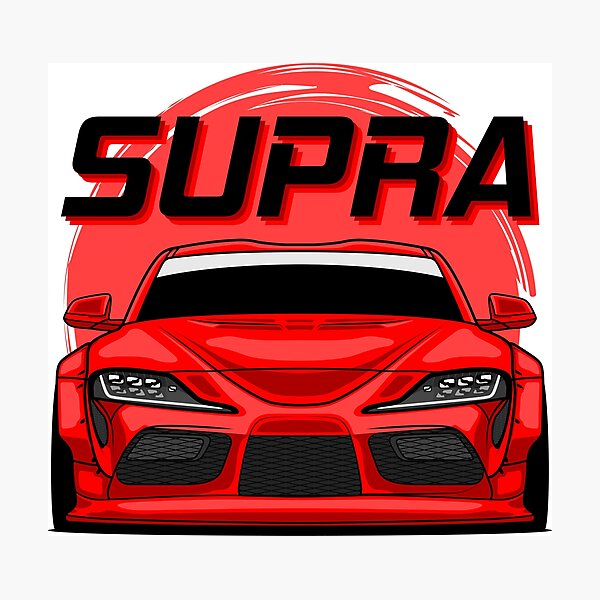 Red Supra MK V Photographic Print