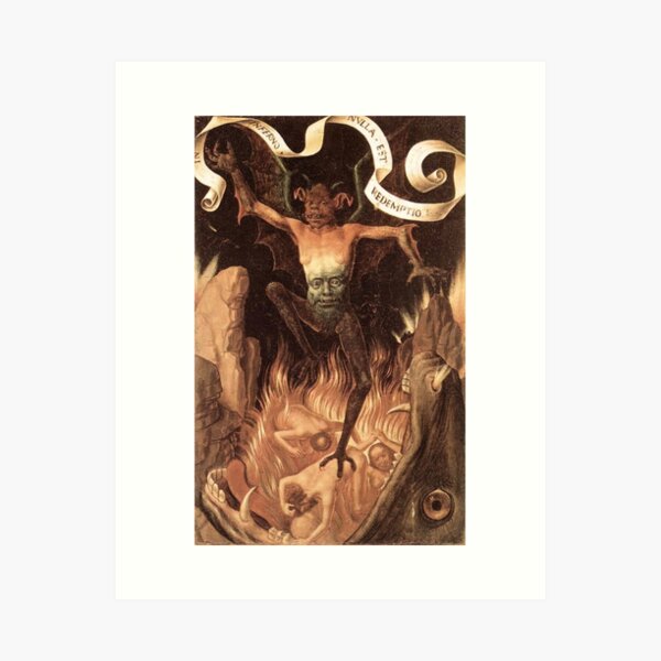Item preview, Hans-Memling Triptych 1485 Hell  designed and sold by Infernal  Designs.