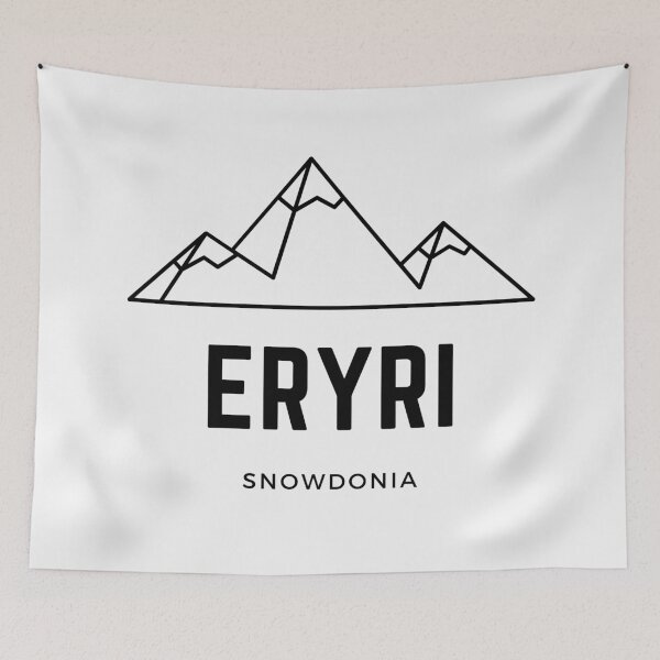 Item preview, Eryri- Snowdonia ( White ) designed and sold by Vimbuy.