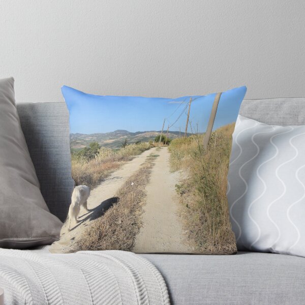 Item preview, Maremma sheepdog walking on a countryside road 2 designed and sold by Furiarossa.
