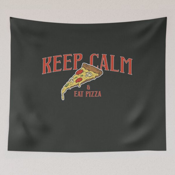 Item preview, Keep Calm and Eat Pizza designed and sold by Mriganka Gogoi.