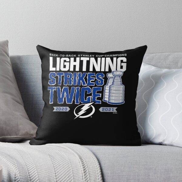 Lightning-strikes-twice Throw Pillow