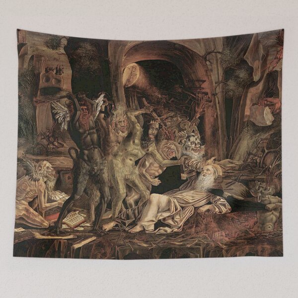 Item preview, Bernardo Parentino Temptations of St Anthony-1494 designed and sold by Infernal  Designs.