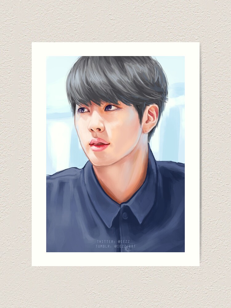 Silver Haired Jin Art Print By Iezz Redbubble