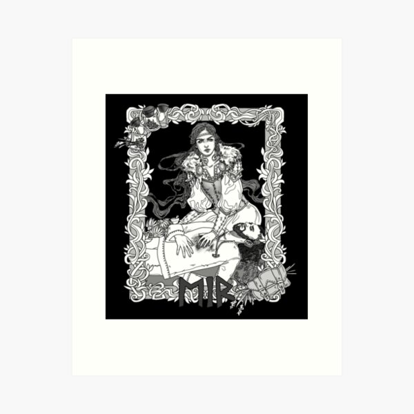 Item preview, Eir, Goddess of Healing and Physicians designed and sold by WolfTheRed.