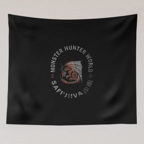 Item preview, Monster Hunter Vintage Safi'jiiva designed and sold by monsterart-.
