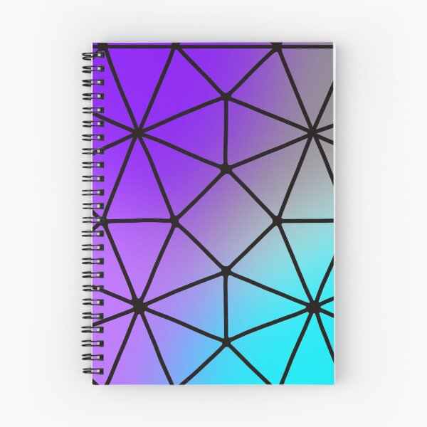 Item preview, Holographic midnight purple gradient with geometric pattern  designed and sold by Tanuja  Sharma.