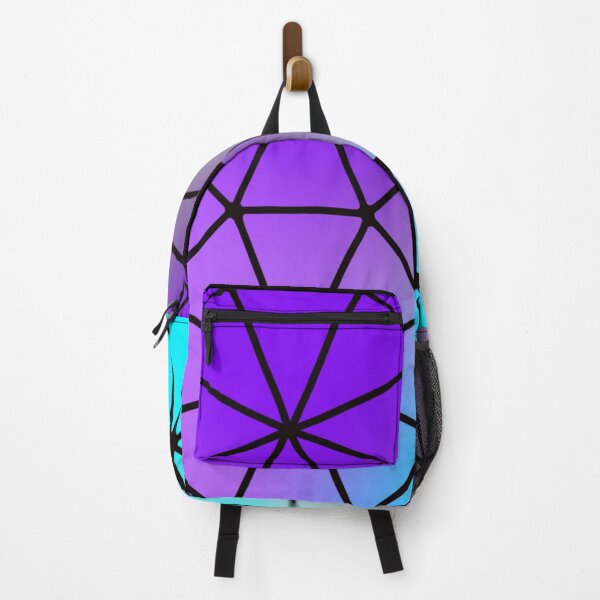 Item preview, Holographic midnight purple gradient with geometric pattern  designed and sold by Tanuja  Sharma.