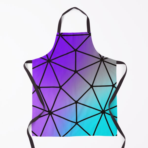 Item preview, Holographic midnight purple gradient with geometric pattern designed and sold by Tanuja Sharma.