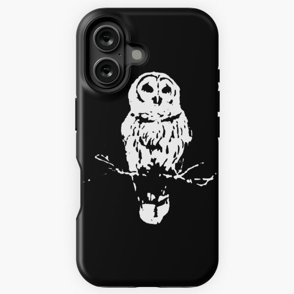 Aperçu de l'œuvre OwlGrey vêtements bio bambou oiseau chouette Art chouette Illustration chouette impression femmes mystique chouette science créée et vendue par AdisonKelP.