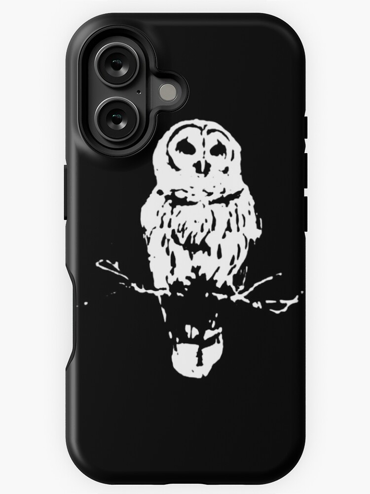 Aperçu 1 sur 4. Coque iPhone avec l'œuvre OwlGrey vêtements bio bambou oiseau chouette Art chouette Illustration chouette impression femmes mystique chouette science créée et vendue par AdisonKelP.