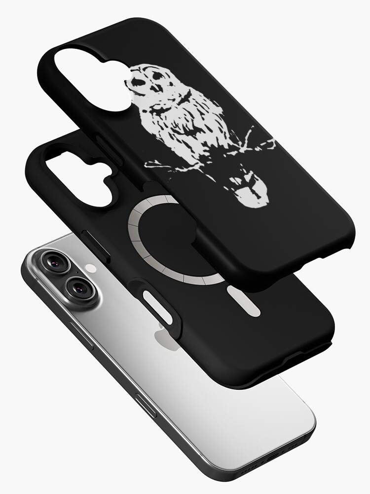 Aperçu 2 sur 4. Coque iPhone avec l'œuvre OwlGrey vêtements bio bambou oiseau chouette Art chouette Illustration chouette impression femmes mystique chouette science créée et vendue par AdisonKelP.
