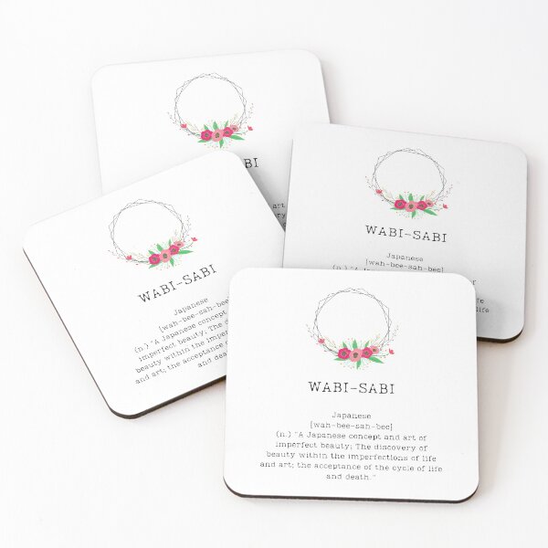 Item preview, WABI-SABI - "Imperfect beauty" designed and sold by BookberryGarden.