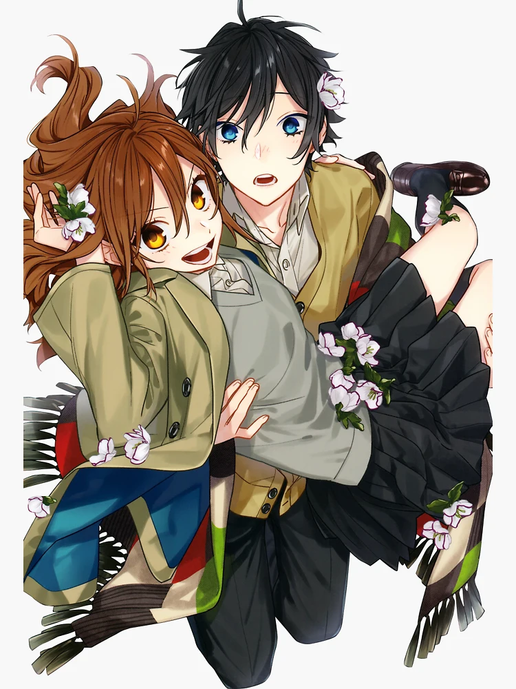 Hori & Miyamura - Horimiya Sticker for Sale by Harukuradesu0