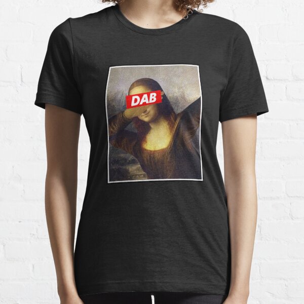 t shirt mona lisa dab