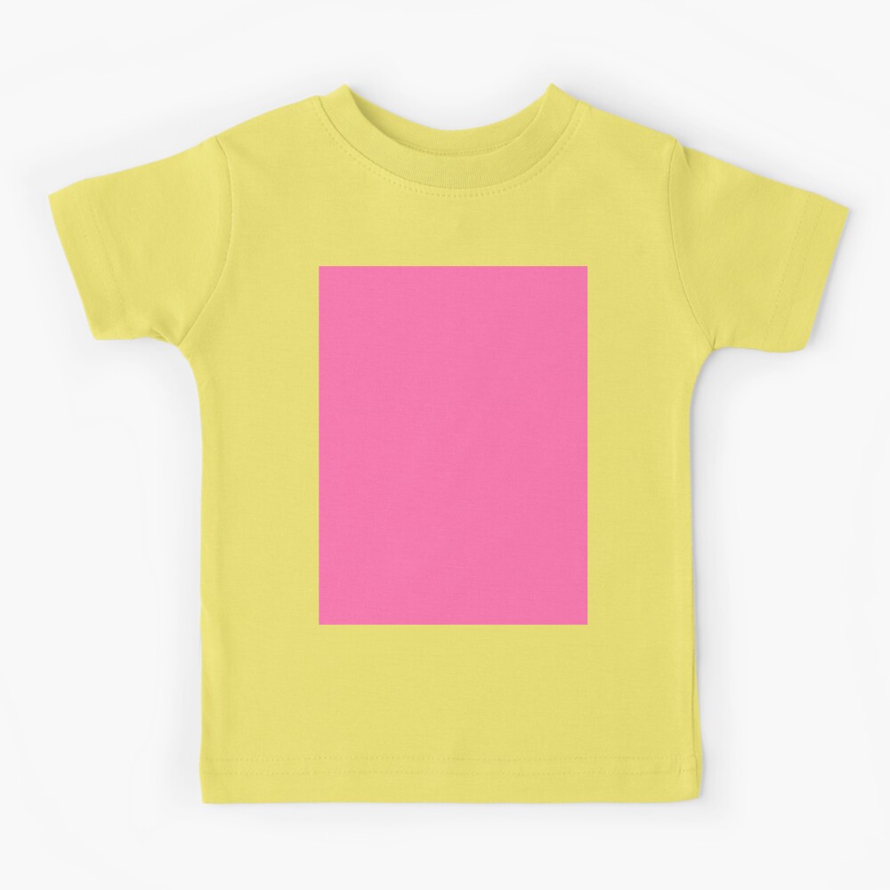 Solid Neon Pink! Cute! Kids T-Shirt for Sale by Hea13y