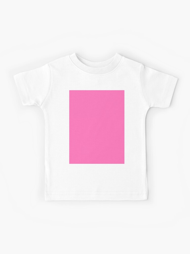 Solid Neon Pink! Cute! Kids T-Shirt for Sale by Hea13y