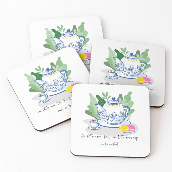 Item preview, An Afternoon Tea, Food, Friendship And Comfort designed and sold by Meggie-moos.