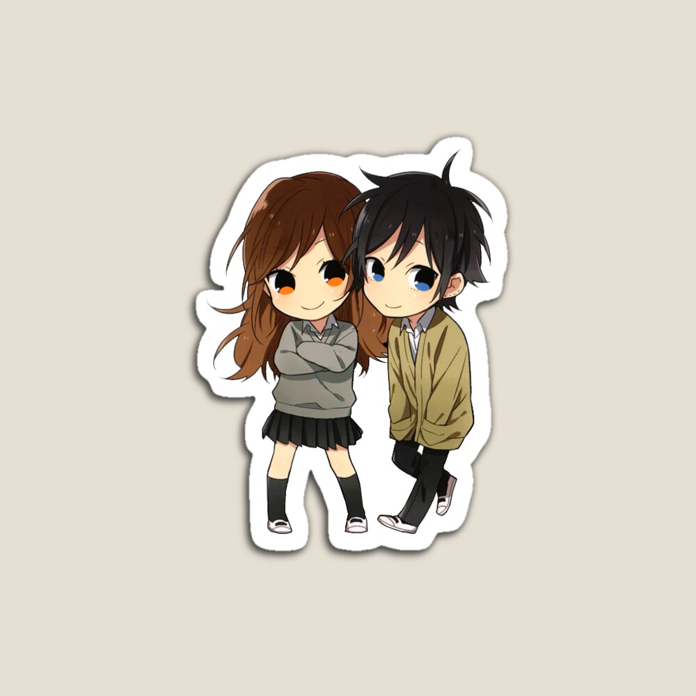 Hori & Miyamura - Horimiya Sticker for Sale by Harukuradesu0