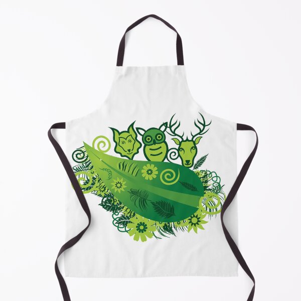 Item preview, Nature lovers animals with green leaves designed and sold by SLExpress.