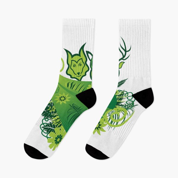 Item preview, Nature lovers animals with green leaves designed and sold by SLExpress.