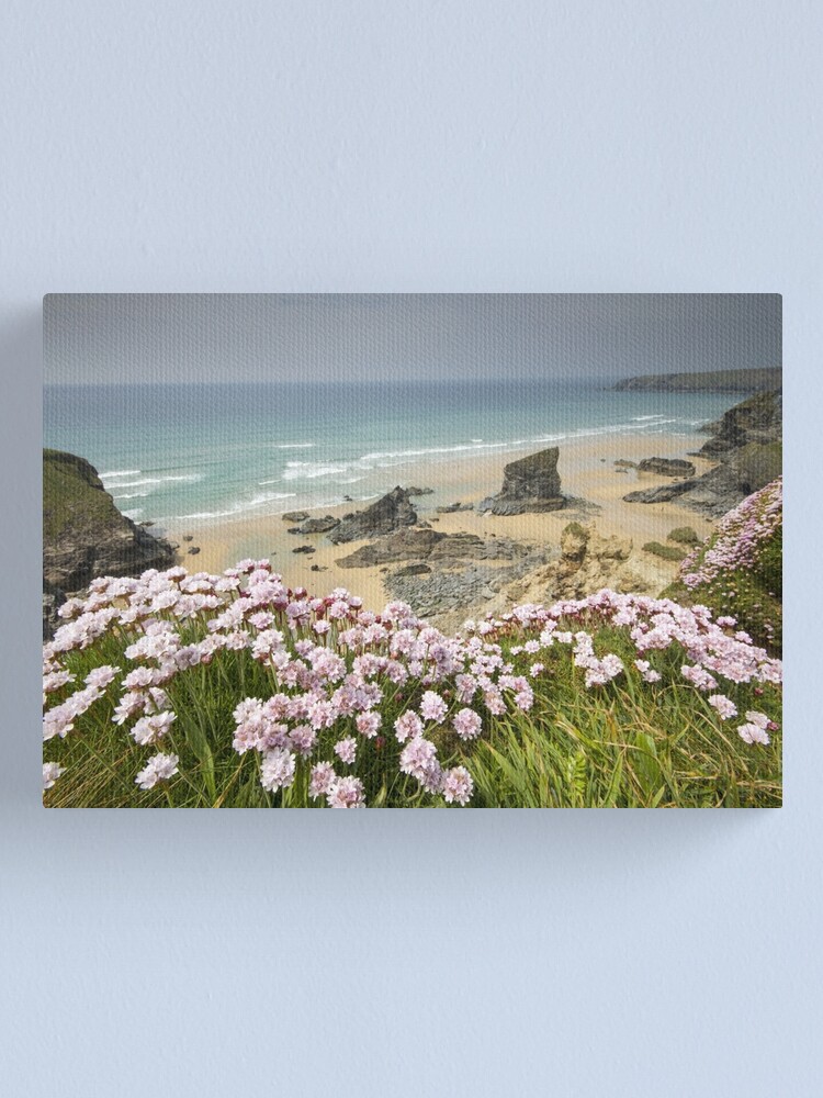 Alternate view of Cornwall - Bedruthan Steps Canvas Print