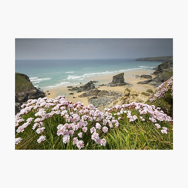 Cornwall - Bedruthan Steps Photographic Print