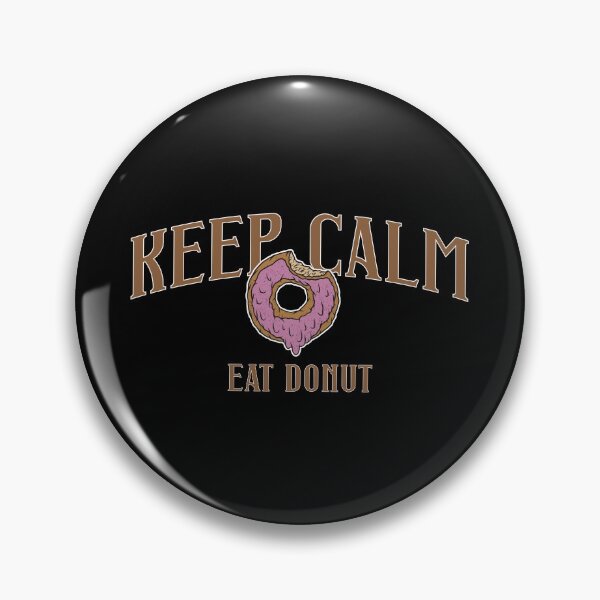 Item preview, Keep Calm and Eat Donut designed and sold by Mriganka Gogoi.