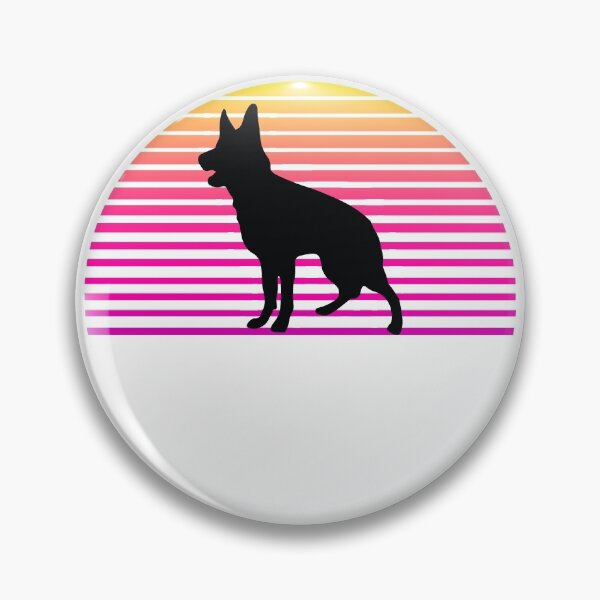Item preview, Alsatian dog on Retro Sun designed and sold by randomorder.
