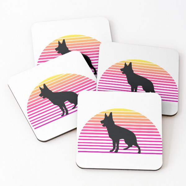 Item preview, Alsatian dog on Retro Sun designed and sold by randomorder.