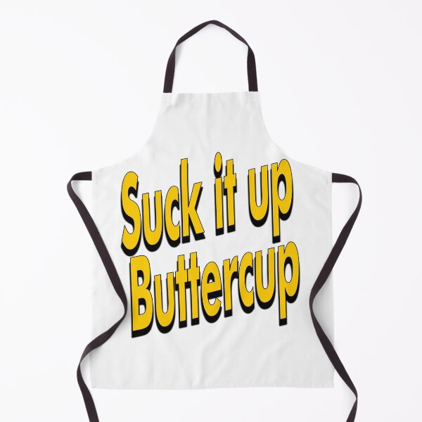 Item preview, Suck it up Buttercup retro yellow designed and sold by aventi24.