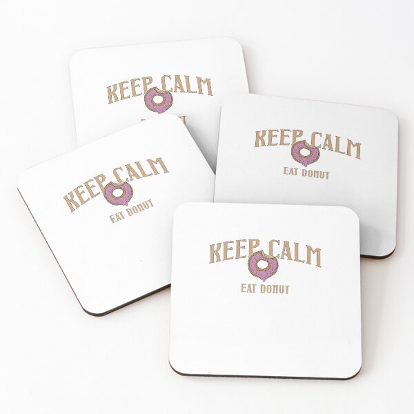 Item preview, Keep Calm and Eat Donut designed and sold by Mriganka Gogoi.