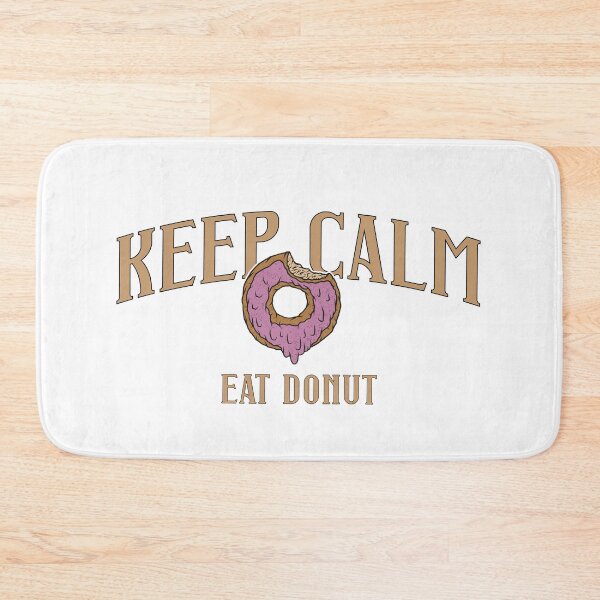 Item preview, Keep Calm and Eat Donut designed and sold by Mriganka Gogoi.