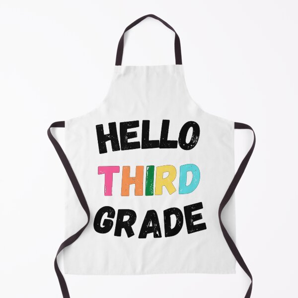 Item preview, Hello Third Grade, Cool Back to School  designed and sold by KashifMohiuddin.