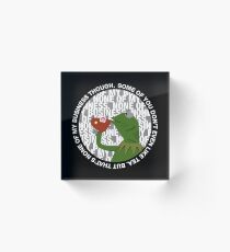 "That's None Of My Business Though" Acrylic Block