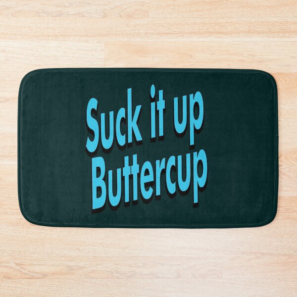 Item preview, Suck it up Buttercup retro Blue designed and sold by aventi24.