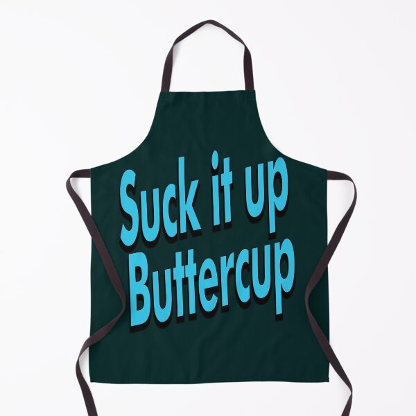 Item preview, Suck it up Buttercup retro Blue designed and sold by aventi24.
