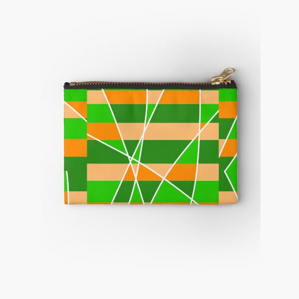 Item preview, Geometric lines, orange and green designed and sold by tropicalhen133.